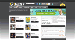 Desktop Screenshot of igsky.com